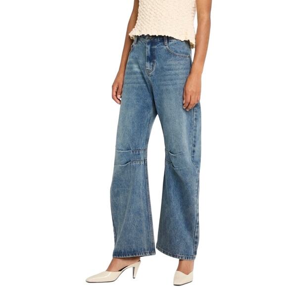 Wynn Hamlyn Curved Dart Leg Jeans 4 - Picture 2 of 13